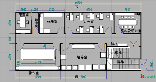 無菌實驗室平面設(shè)計圖